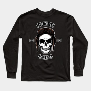 Aces High Long Sleeve T-Shirt